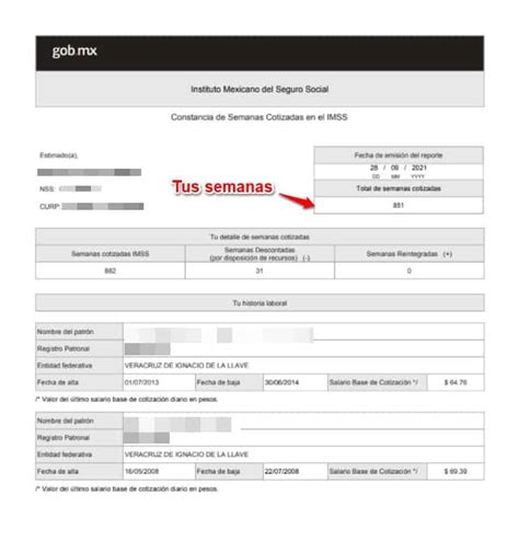 Dónde y cómo obtener constancia de semanas cotizadas del IMSS Sexiz Pix