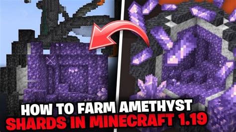 How To Farm Amethyst Shards In Minecraft P Fps Youtube