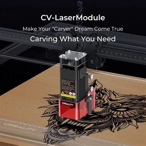 Creality Original 3d Printer Part Ender 3 S1 Cv Laser Kit Module 24v 1 6w Precise Focusing Soot