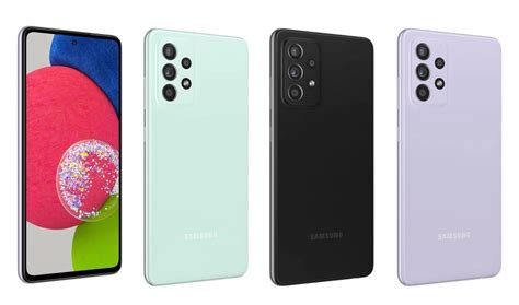 Новости — Samsung показала Galaxy A52s с влагозащитой IP67 и экраном 120 Гц
