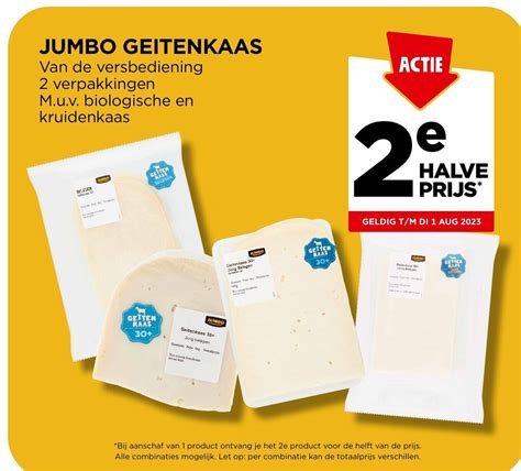 Geitenkaas Aanbieding Bij Jumbo