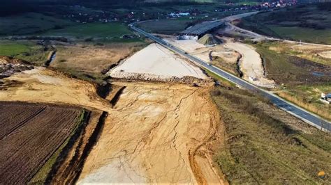 VIDEO FOTO Cum arată șantierul Autostrăzii A3 dintre Nădășelu și