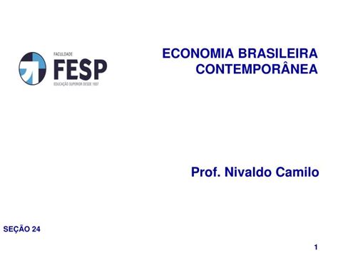 Ppt Economia Brasileira Contempor Nea Powerpoint Presentation Free