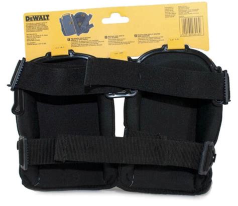 Dewalt Dg Heavy Duty Flooring Knee Pad Pair Black For Sale Online