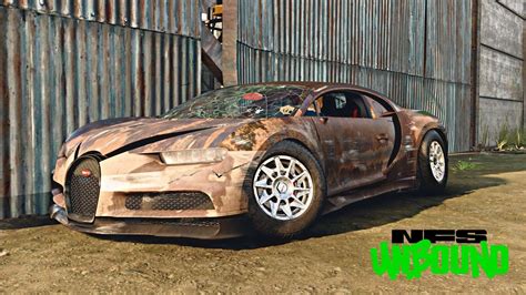 Rebuilding A Bugatti Chiron Sport Nfs Unbound Gameplay Youtube