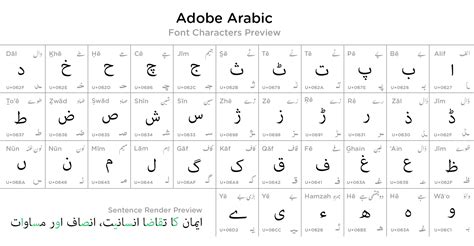 Adobe Arabic Font Family • Free Urdu Fonts Download