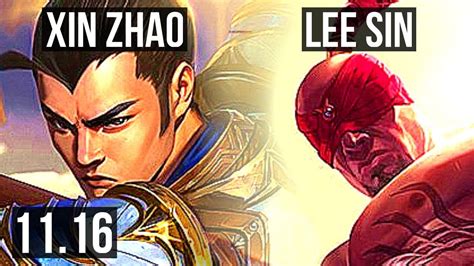 Xin Zhao Vs Lee Sin Jungle Rank Xin Dominating Jp