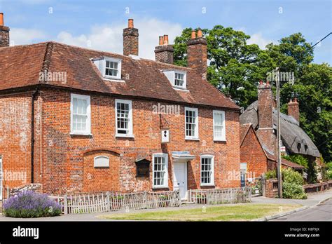 England Hampshire Chawton Jane Austens House And Museum Stock Photo