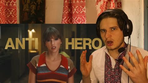 Taylor Swift Anti Hero Official Music Video Ukrainian Reaction