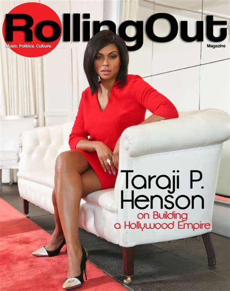 Taraji P Henson Covers Rolling Out Magazine