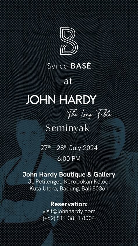 Event Syrco BASÈ at John Hardy Honeycombers Bali