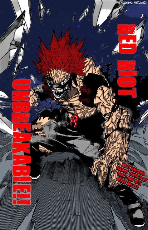 [My Hero Academia spoilers] Colored Red Riot from latest chapter (x ...