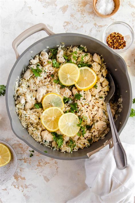 Lemon Chicken And Rice Skillet Lexi S Clean Kitchen