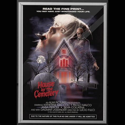 House By The Cemetery Poster – Graveyard Classics