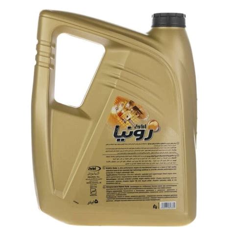 خرید و قیمت روغن موتور ایرانول رونیا 10w40 sn حجم 5 لیتر از غرفه سمیر ...