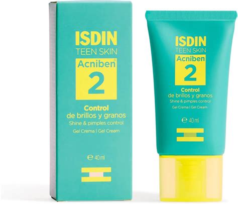 Isdin Acniben Paso 2 Gel Crema Para El Control De Brillos Y Granos