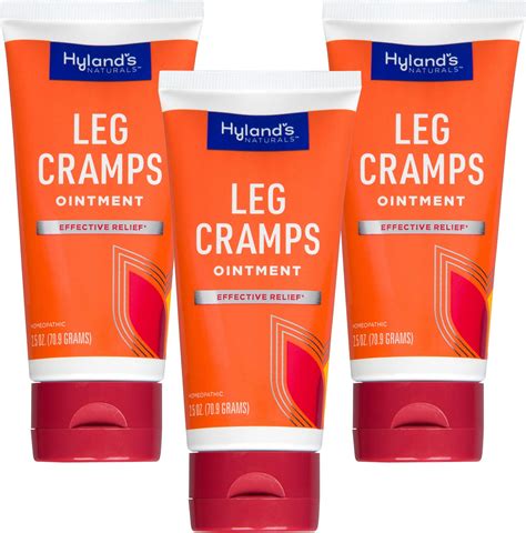 Hylands Naturals Leg Cramp Tablets Natural Relief Of Calf Leg And Foot Cramp 100