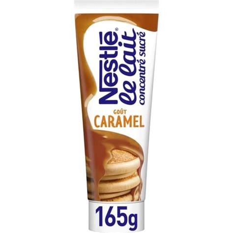 Lait concentré sucré caramel NESTLE le tube de 165g à Prix Carrefour