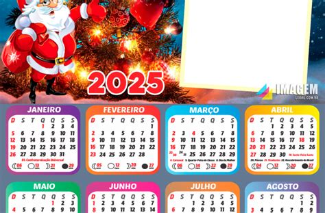 Calendário 2025 Magia Da Noite De Natal Png Imagem Legal