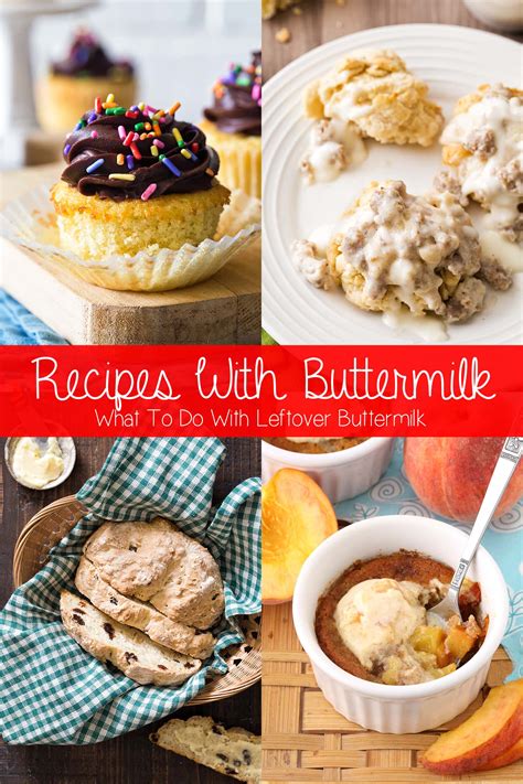 20+ Recipes With Buttermilk - Homemade In The Kitchen