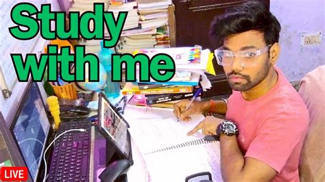 LIVE 12 HOUR Study With Me For UPSC IAS Rain Sounds Pomodoro