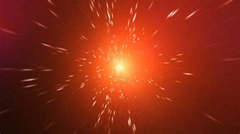 Customizable Red Particle Space Explosion Logo Reveal Intro Video