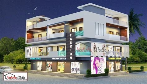 30x60sqft Shopping Complex Design | 1800sqft Shopping Mall Design