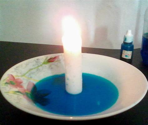 Experimento Los misterios de la vela Química en casa