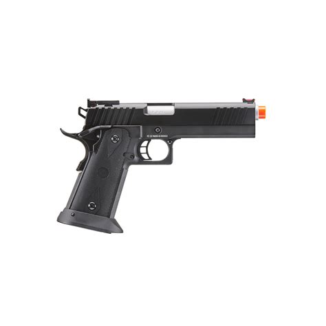 Army Armament R609 Hi Capa Gas Blowback Airsoft Pistol Color Black