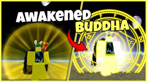 ☀️awakened Buddha Fruit Showcase│blox Fruits Youtube