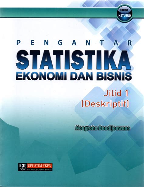 Jual Buku Pengantar Statistik Ekonomi Dan Bisnis Deskriptif Karya