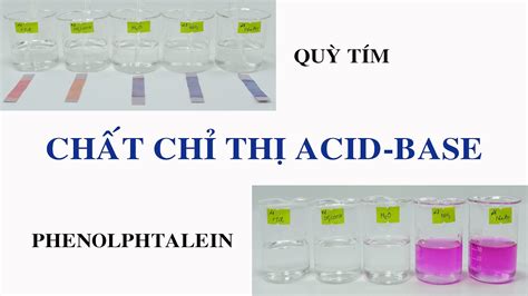 Axit Làm Phenolphtalein Chuyển Màu Gì Tìm Hiểu Phản Ứng Hóa Học Hấp Dẫn