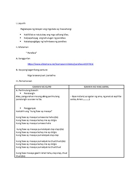 Semi Detailed Lesson Plan In Filipino Maikling Kwento Otosection Porn Sex Picture