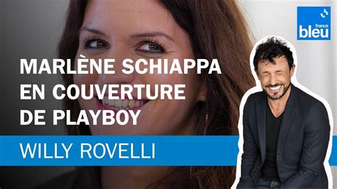 Marlène Schiappa en couverture de Playboy Le billet de Willy Rovelli