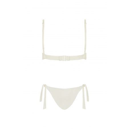 Bikini Bandeau Alessandra Tie Robin Collection