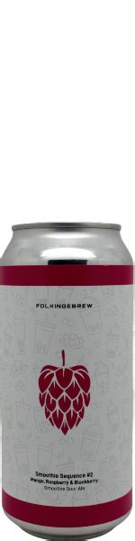 Folkingebrew Smoothie Sequence Mango Raspberry Blackberry Blik