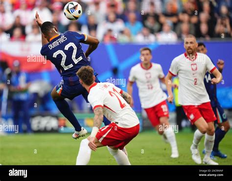 Hamburg Deutschland Juni Denzel Dumfries Niederlande Spielte