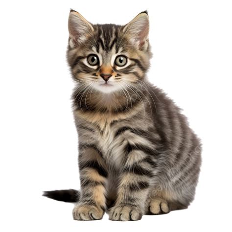 Cute Little Tabby Cat, Cat, Kitten, Kitty PNG Transparent Image and ...