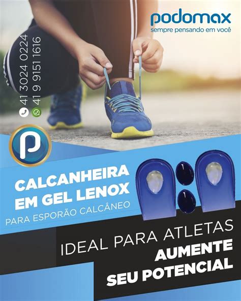 Aumente seu potencial A calcanheira em Gel Lenox para esporão calcâneo