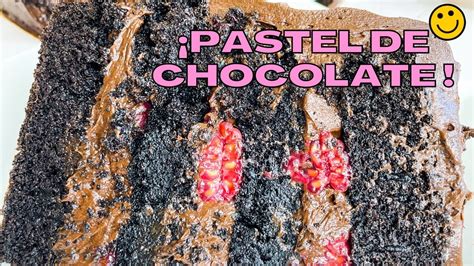 PASTEL DE CHOCOLATE HUMEDO YouTube