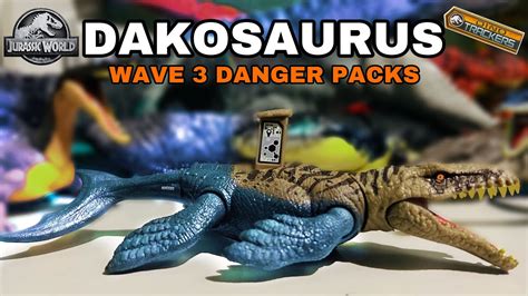 NEW UNBOXING Jurassic World Dino Trackers Dakosaurus Toy Review