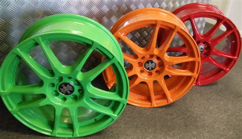 Powder Coated Car Wheels | Powder Coated Custom Parts