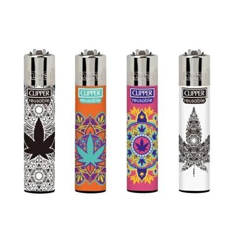 Clipper Lighter Weed Mandala 3 40 Pcs Pu Tech Ltd