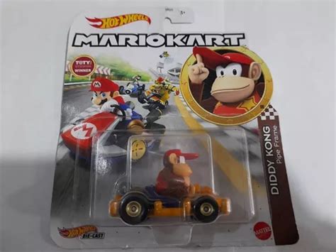 Hot Wheels Diddy Kong Mario Kart Mattel Completo Mercadolibre