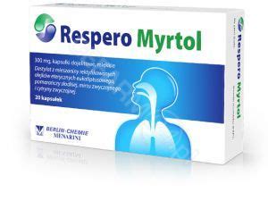 Respero Myrtol Mg X Kaps Cena Apteka Internetowa Cefarm