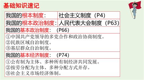 第五课 我国的政治和经济制度 复习课件共29张ppt 21世纪教育网