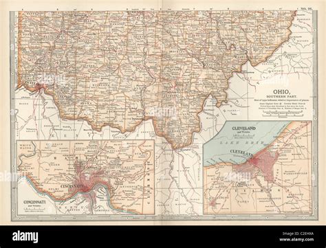 Southern Ohio Counties Map