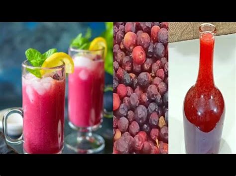 Easy Falsa Sharbat فالسہ شربت Falsa Juice Recipe With 2 Methods By