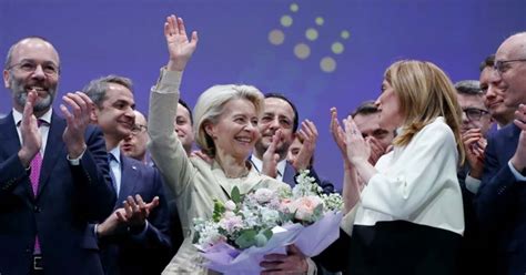 Ursula von der Leyen a fost desemnată candidata popularilor europeni