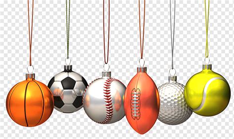 Adorno De Navidad Deporte Baloncesto Futbol Pelota Colgante Colgante